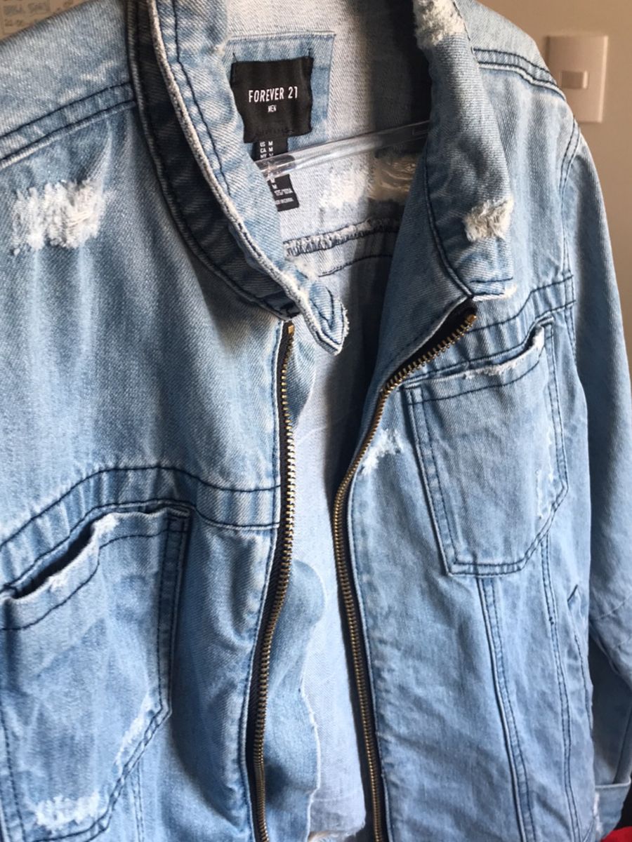 jaqueta masculina forever 21