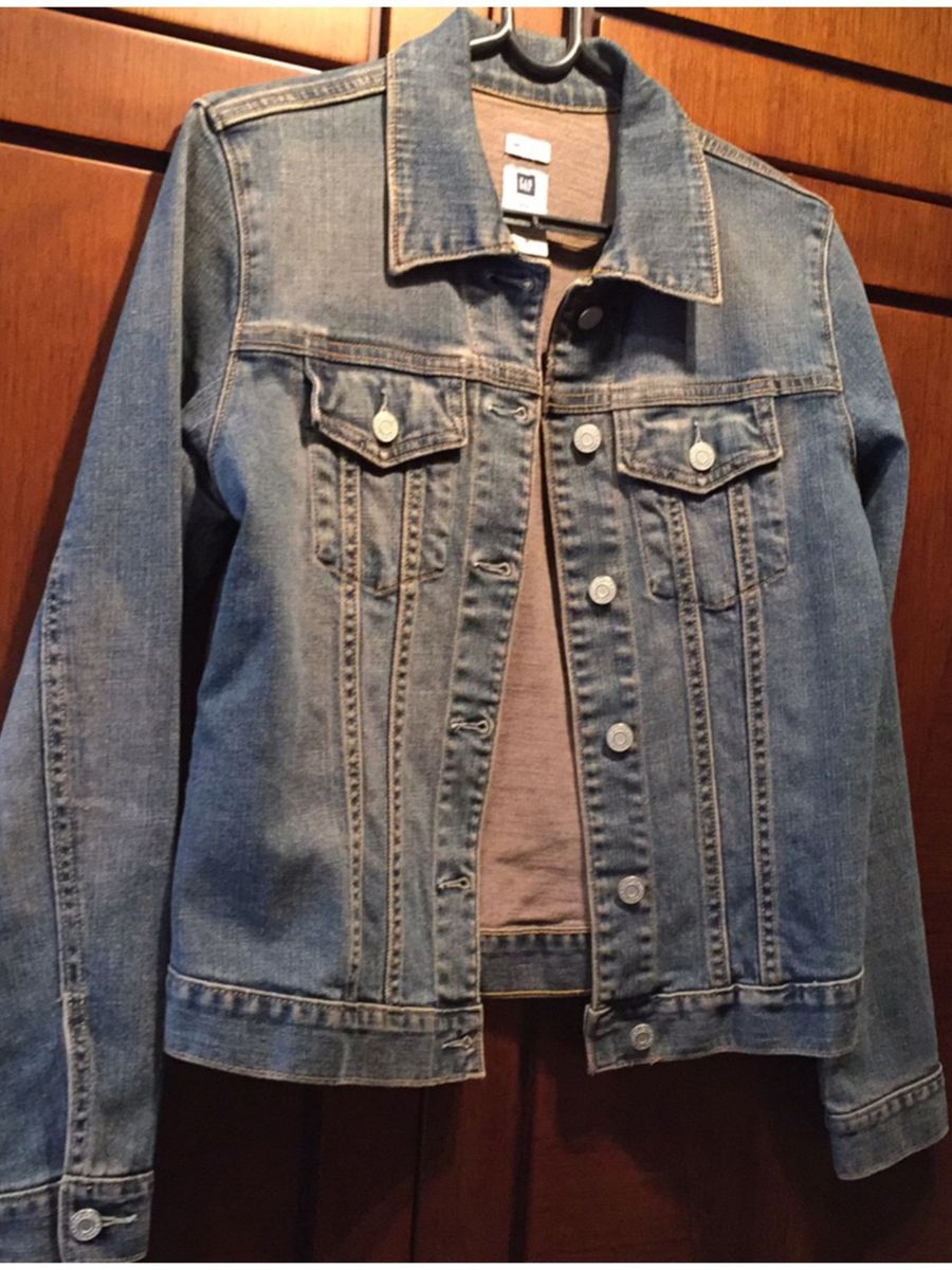 enjoei jaqueta jeans