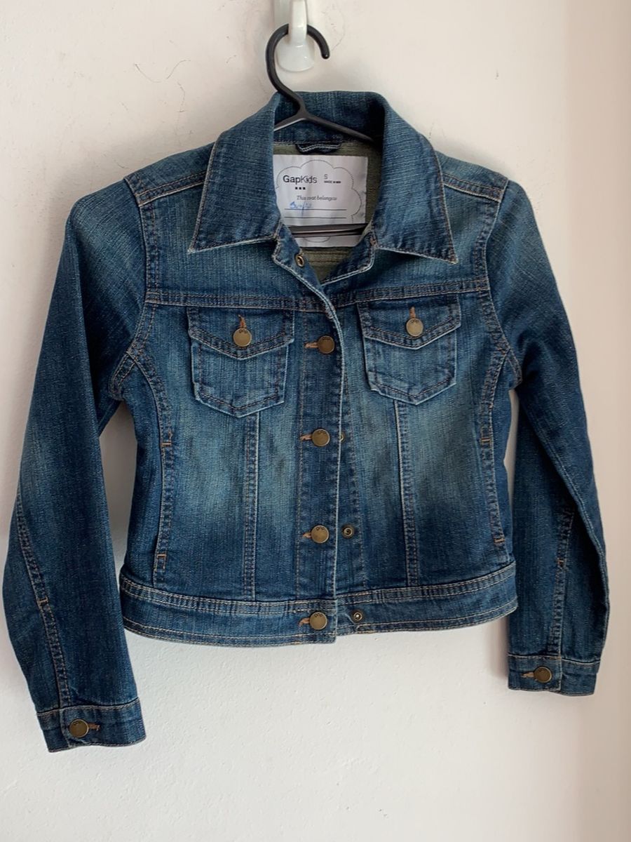 jaqueta jeans gap