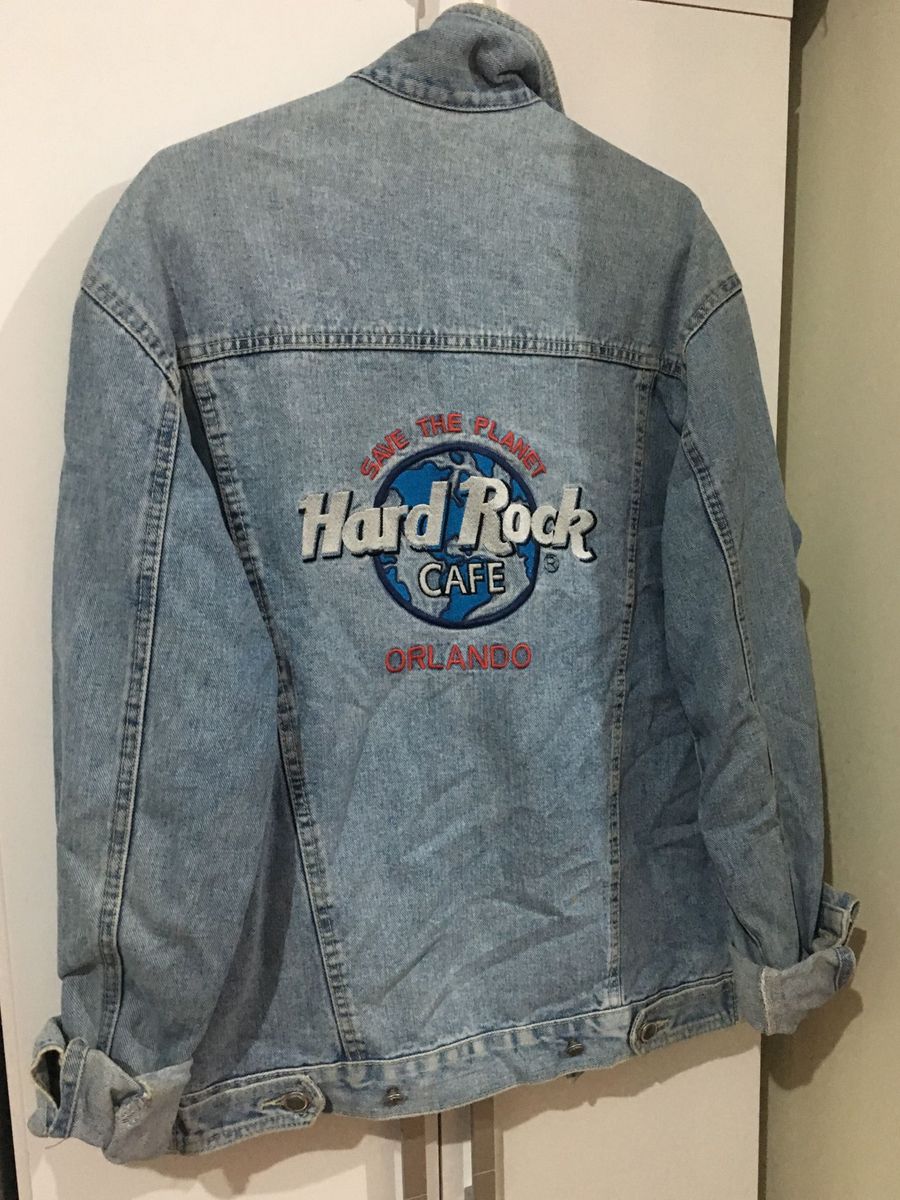 jaqueta jeans hard rock original