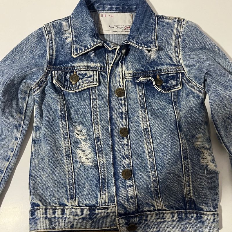 Jaqueta jeans hot sale infantil renner