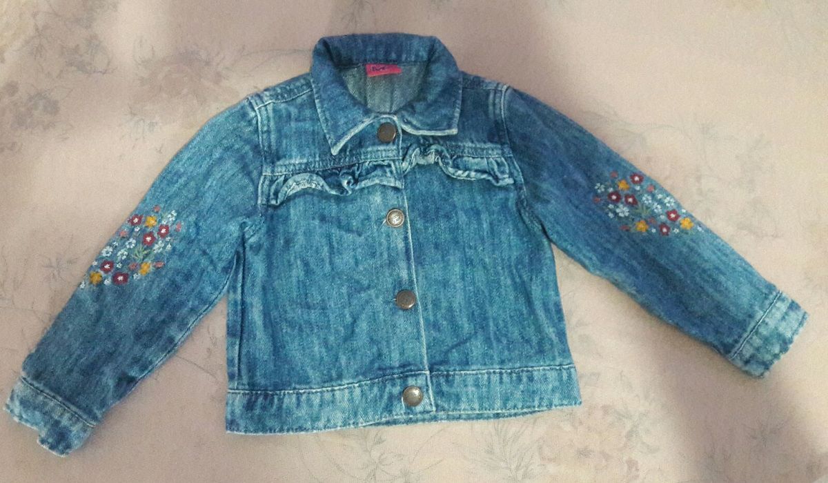 jaqueta jeans menina