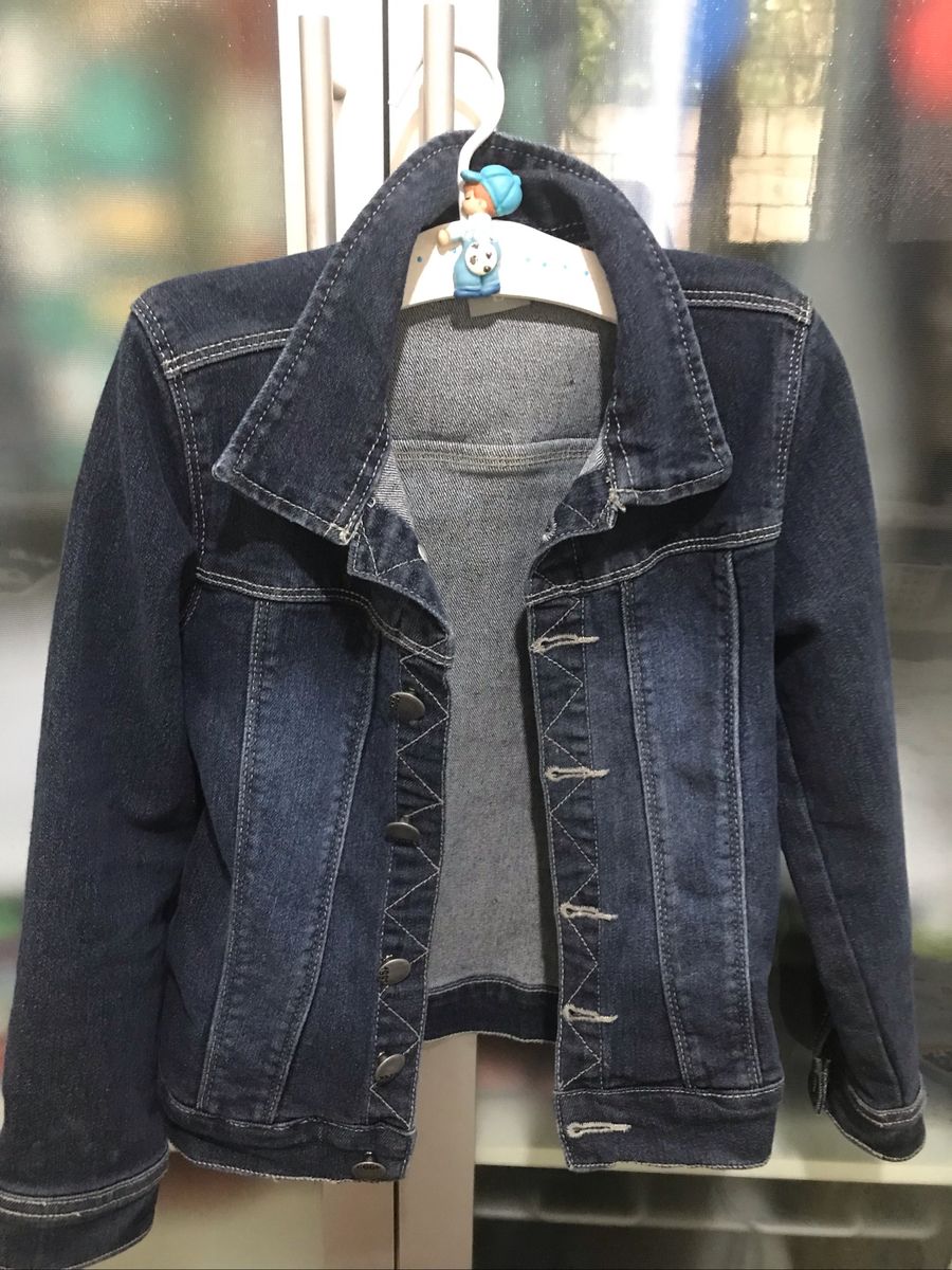 jaqueta jeans para menino