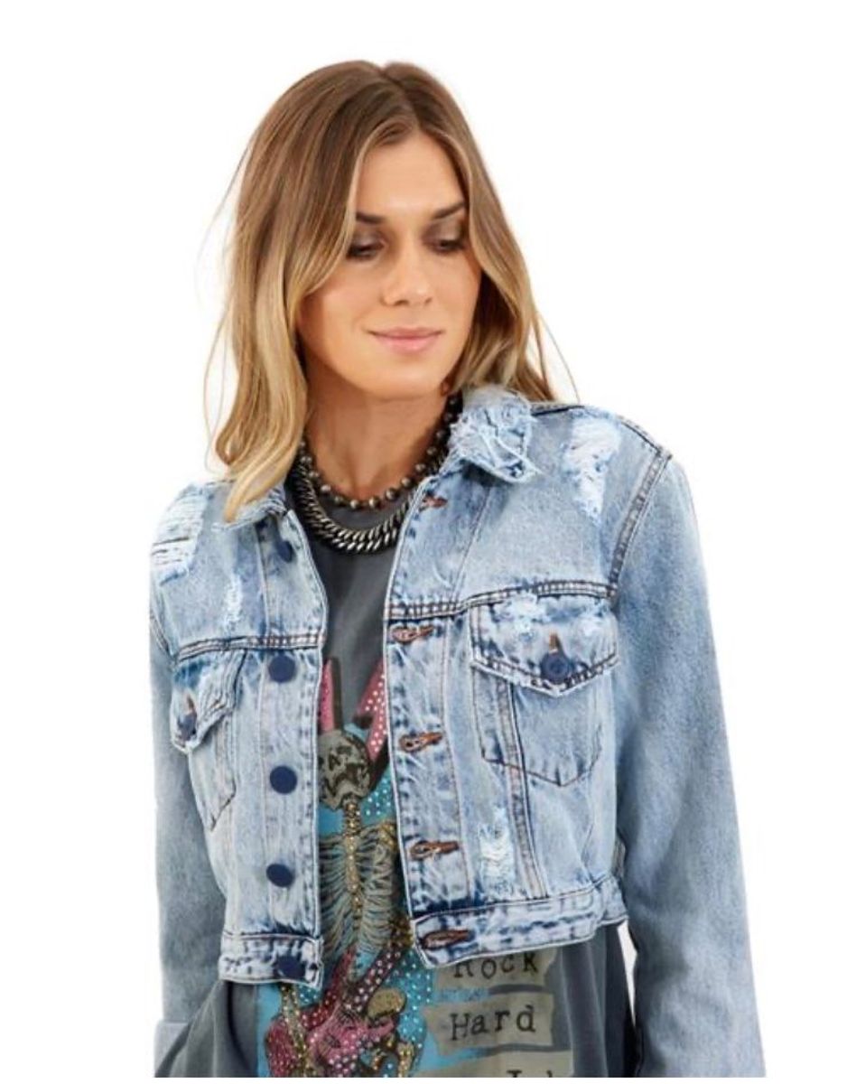 jaqueta jeans john john feminina