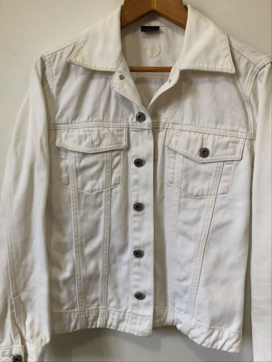 jaqueta jeans feminina khelf