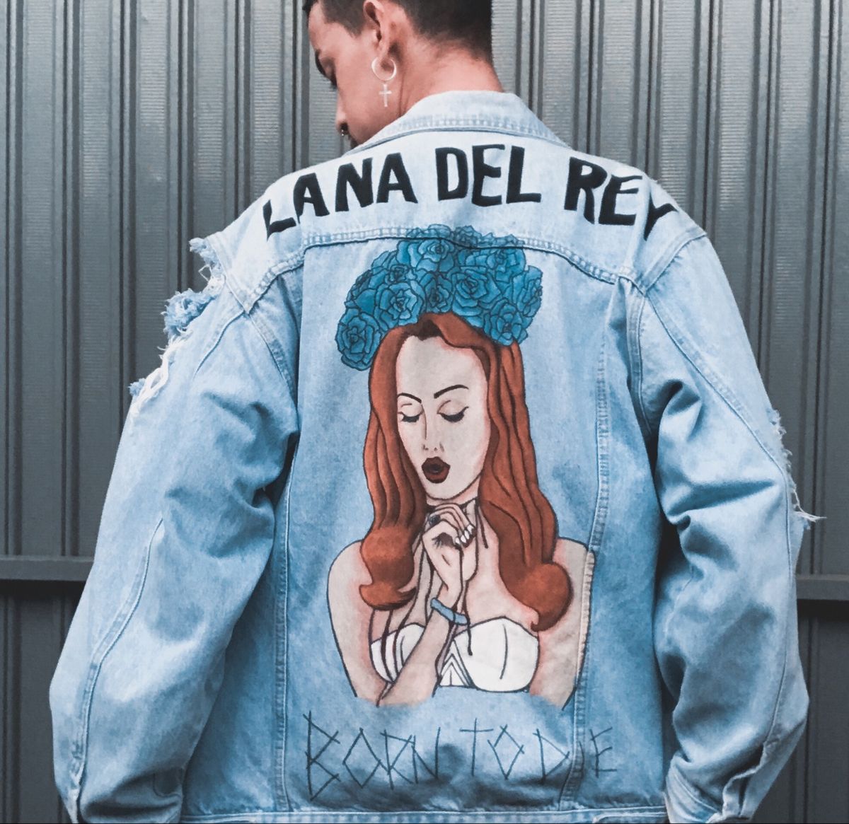 Jaqueta Jeans Lana Del Rey Blusa Feminina Titu’s Usado 41747668 enjoei