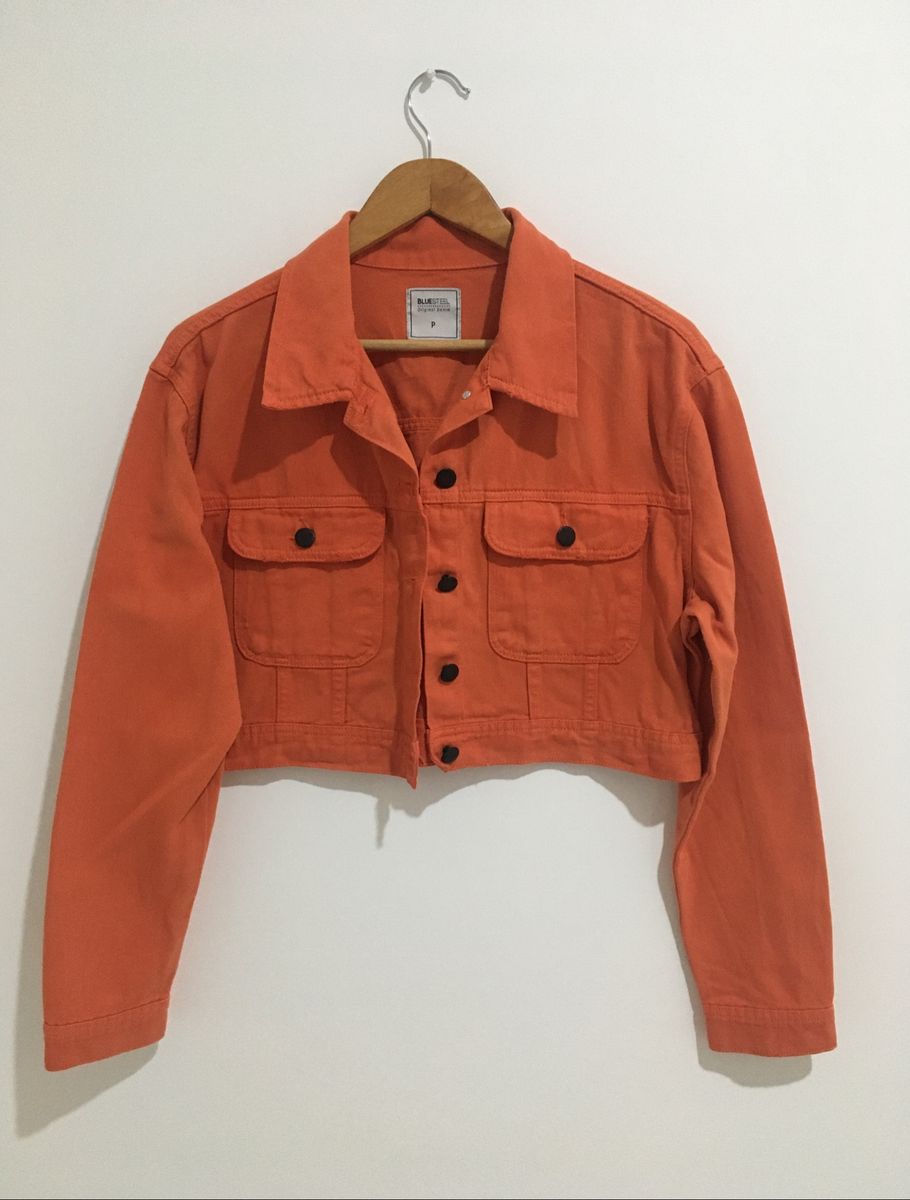 jaqueta jeans cropped renner