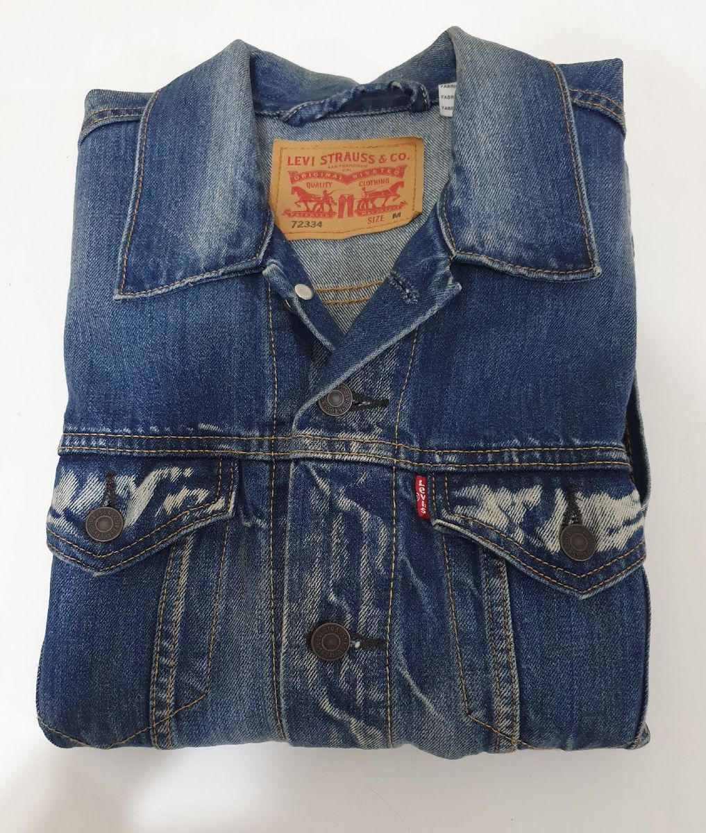 jaqueta jeans adulto