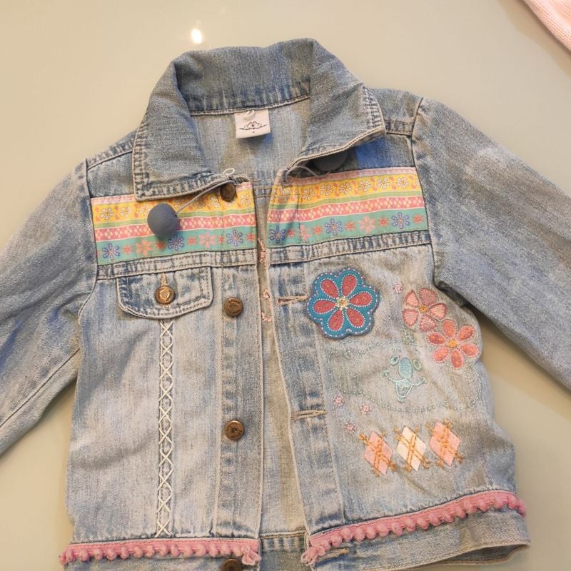Jeans Infantil Jaqueta Jeans Lilica Ripilica Jaqueta Organza