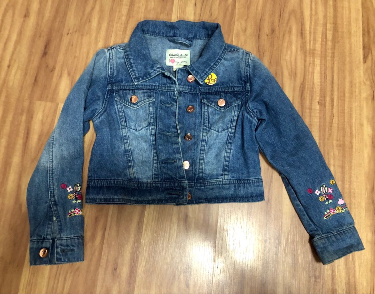 jaqueta jeans infantil lilica ripilica