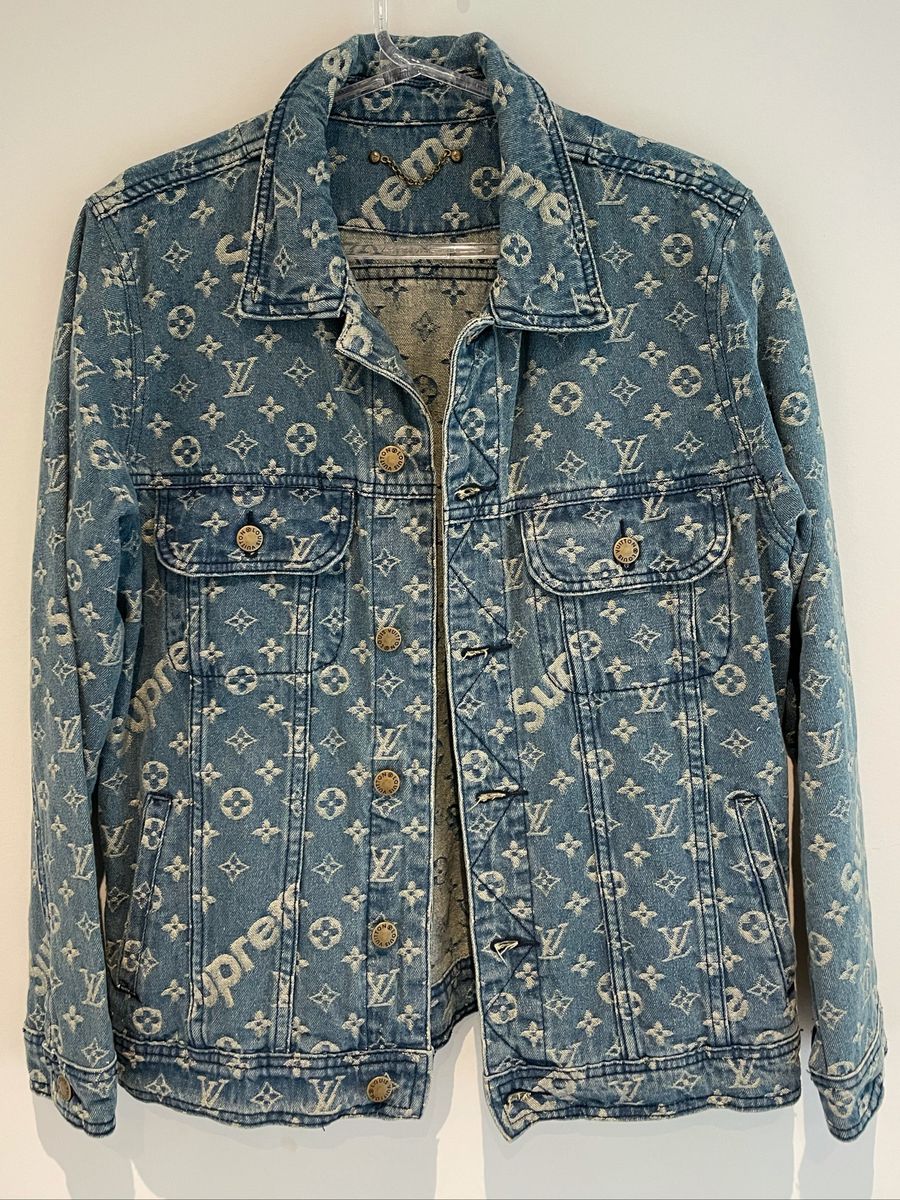 Jaqueta Louis Vuitton Jeans Tam. 38 Br – Peguei Bode