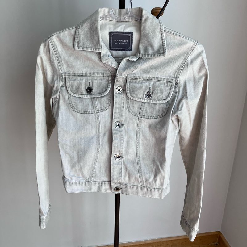 Jaqueta jeans hot sale m officer