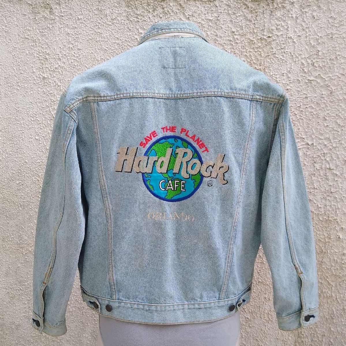 Jaqueta Jeans Masculina Hard Rock Cafe Hard Rock Cafe Usado