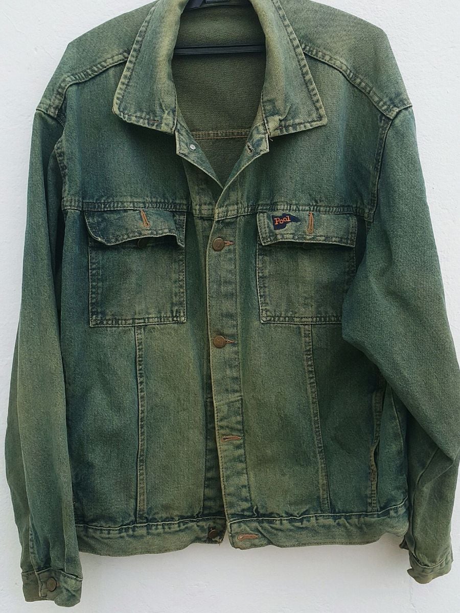 jaqueta jeans masculina enjoei