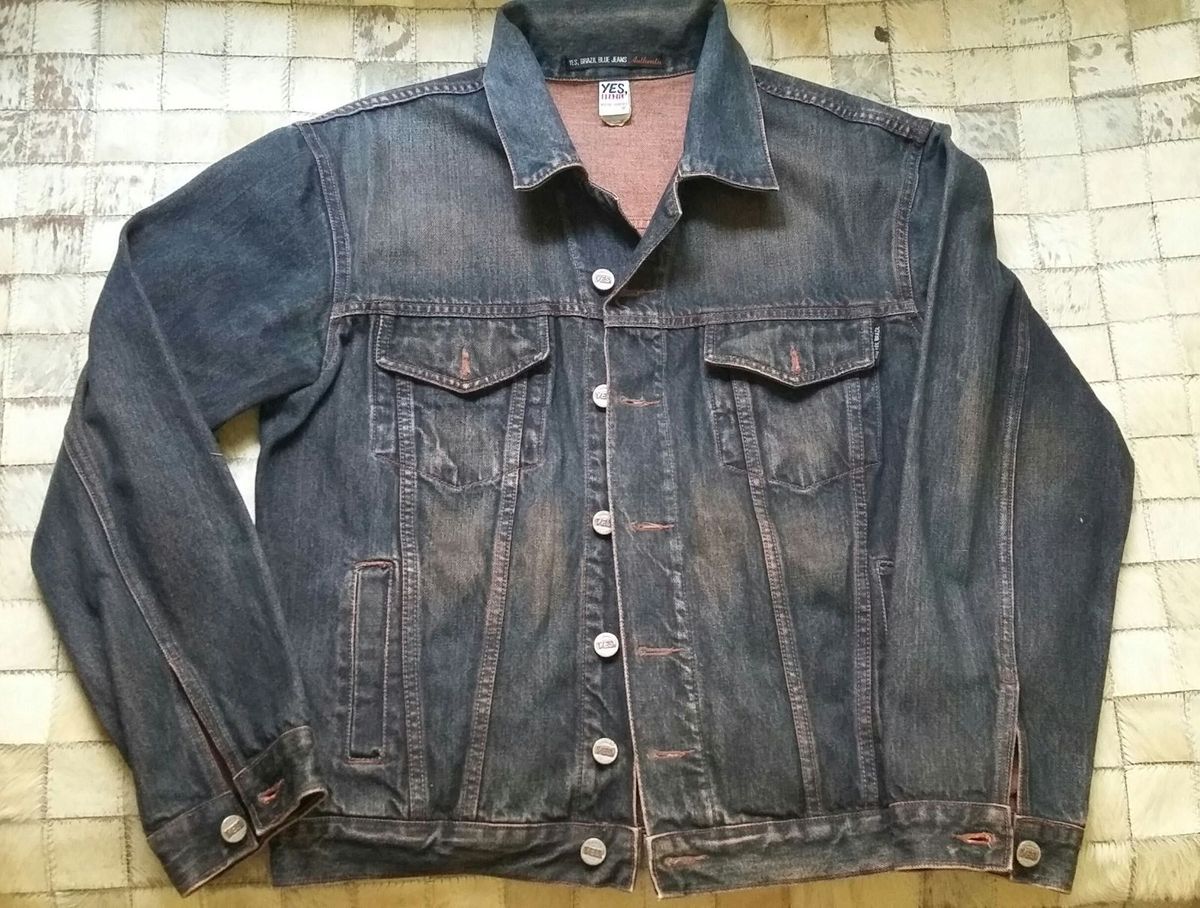 jaqueta jeans masculina enjoei