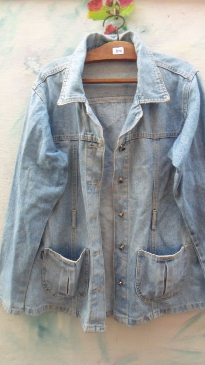 jaqueta jeans masculina enjoei