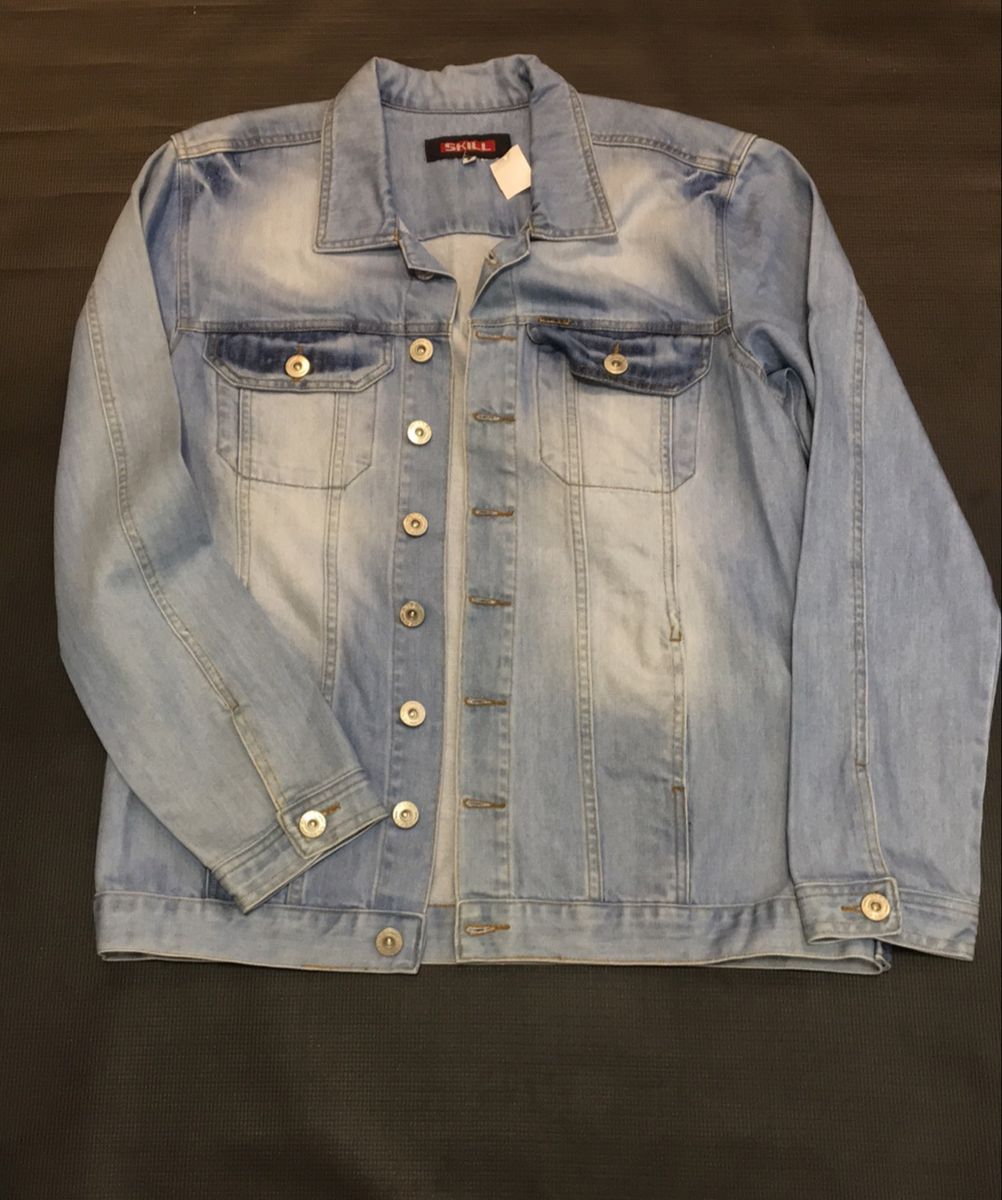 enjoei jaqueta jeans