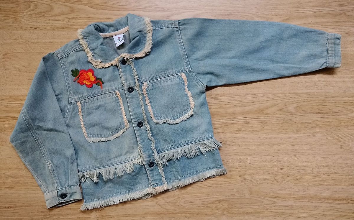 jaqueta jeans boho