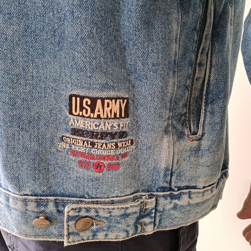 Jaqueta Jeans Oversized Anos 90 | Kerpys Usado 107170099 | enjoei