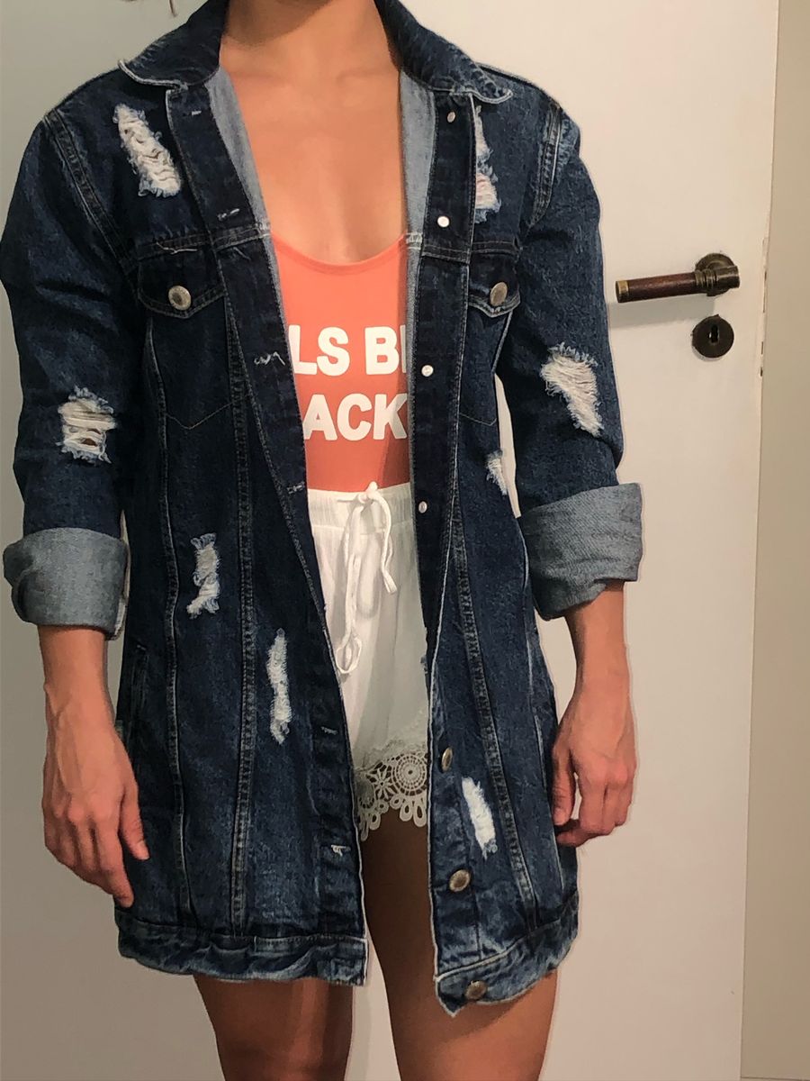 riachuelo jaqueta jeans feminina