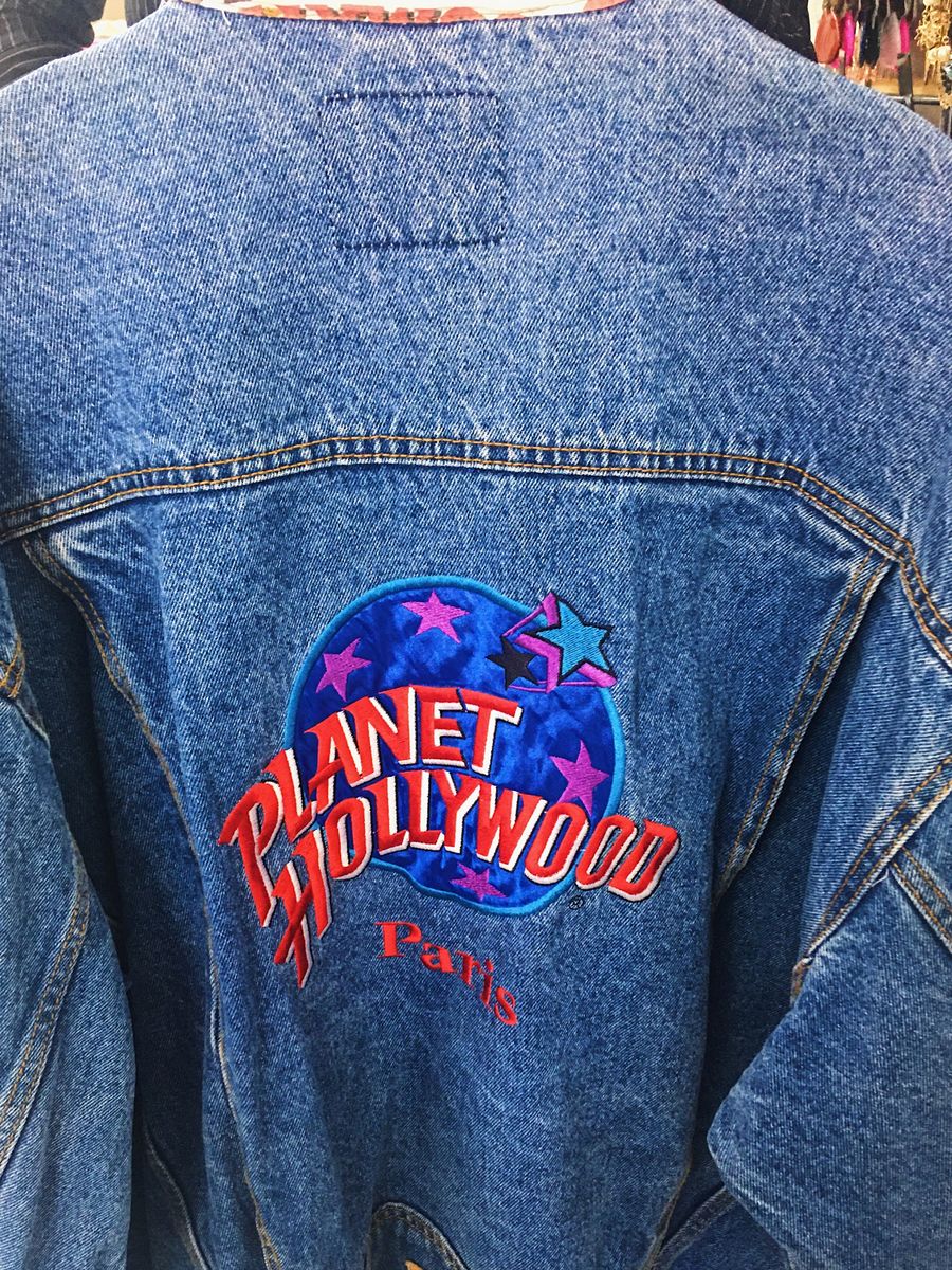 jaqueta jeans planet hollywood