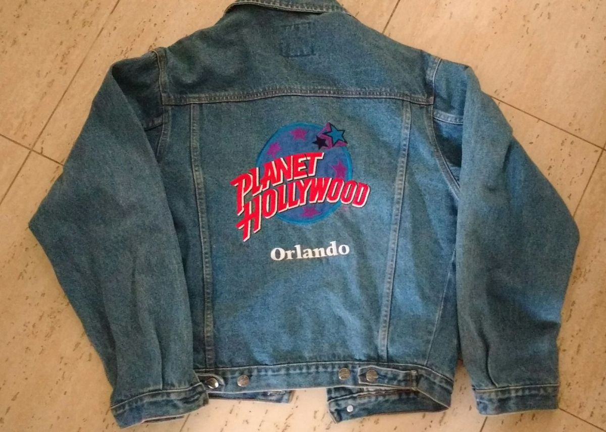 jaqueta jeans planet hollywood