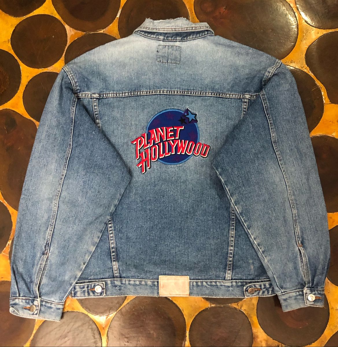 jaqueta jeans planet hollywood