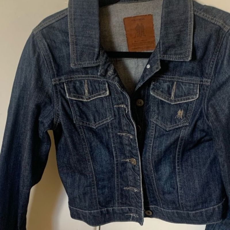 HOT Jaqueta Jeans Polo Wear Casaco Feminino Jaqueta Jeans