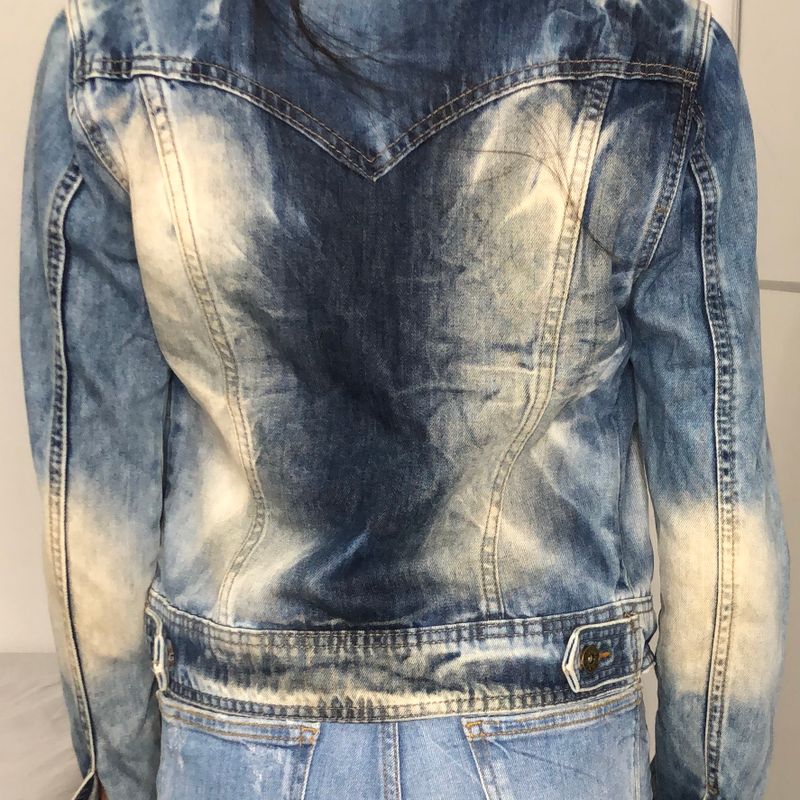 Jaqueta jeans hot sale prefixo