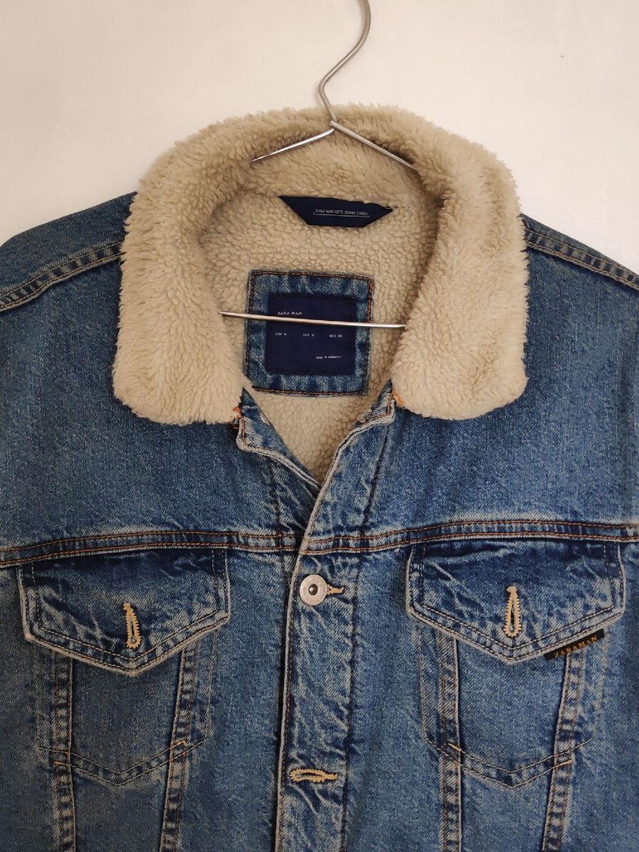jaqueta jeans zara