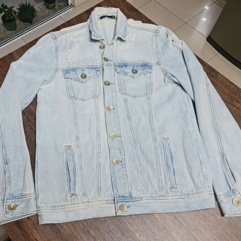 Jaqueta store jeans tng