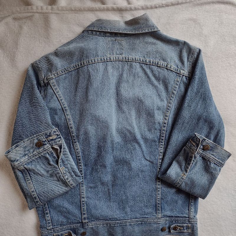 Jaqueta Jeans Unissex Vintage Lee Casaco Feminino Lee Usado