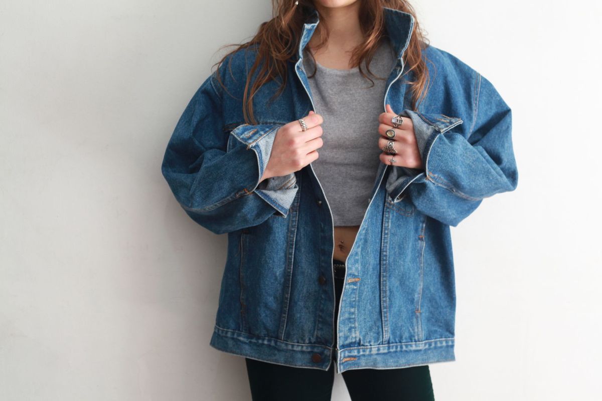 jaqueta jeans masculina anos 80