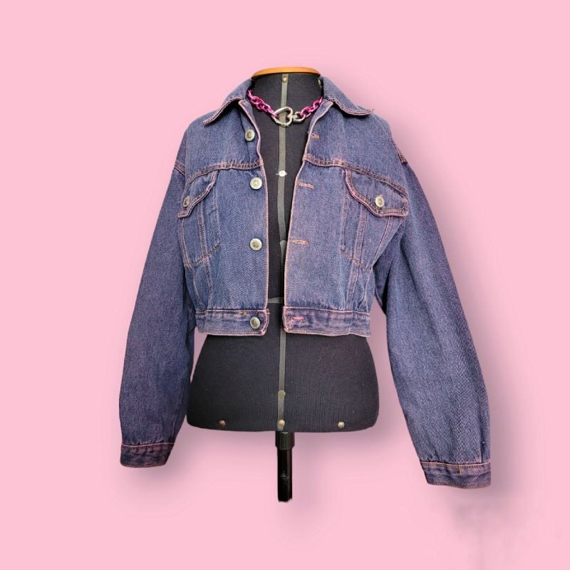 Jaqueta Jeans Vintage Anos 90 Usado 104447465 enjoei