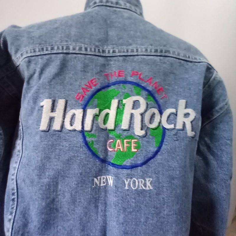 New York Jaqueta Hard Rock Cafe Jaqueta De Couro Hard Rock Café