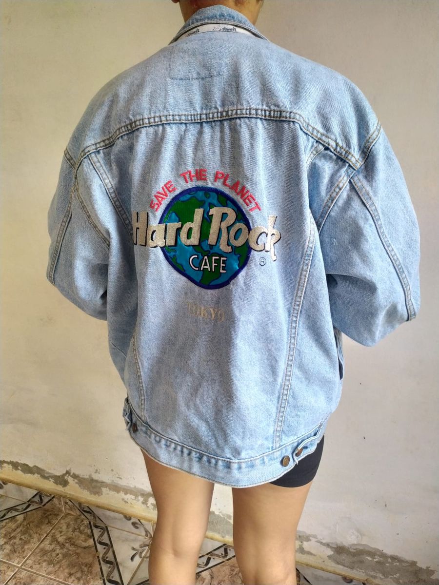 Hard rock hot sale jaqueta jeans