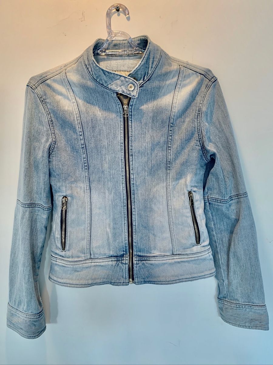 jaqueta jeans m officer