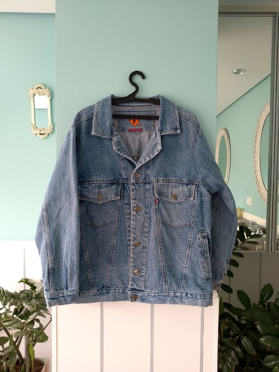 jaqueta jeans masculina forum