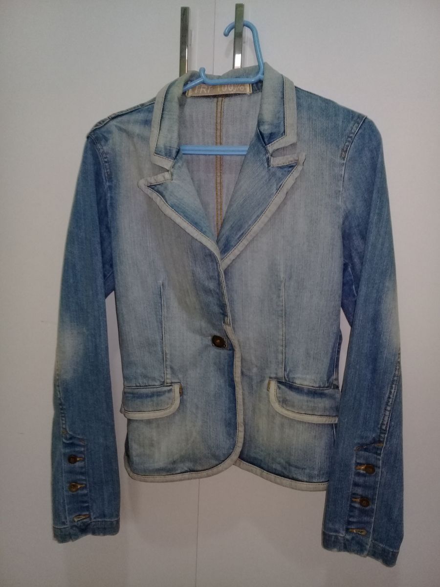 jaqueta jeans feminina zara