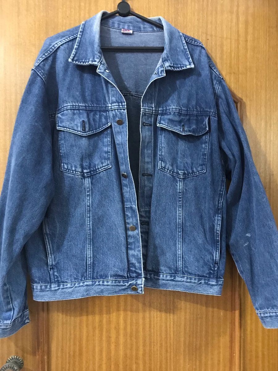 jaqueta jeans pool masculina