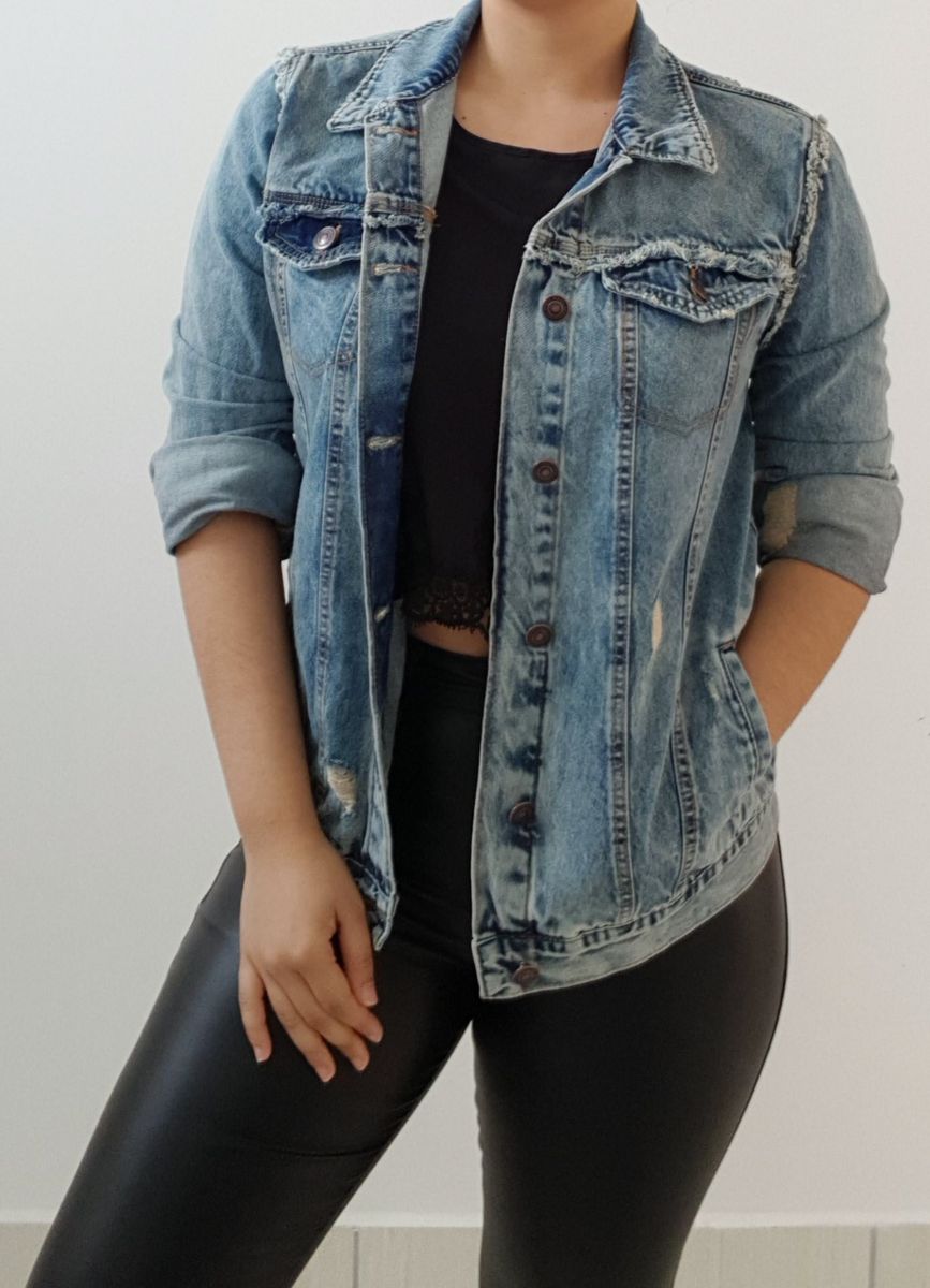 jaqueta jeans marfinno