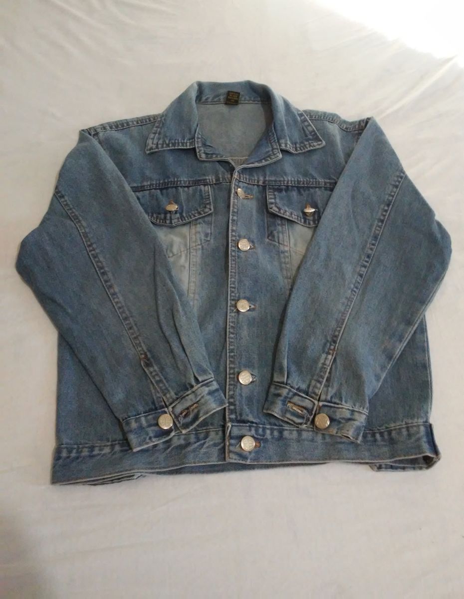 enjoei jaqueta jeans