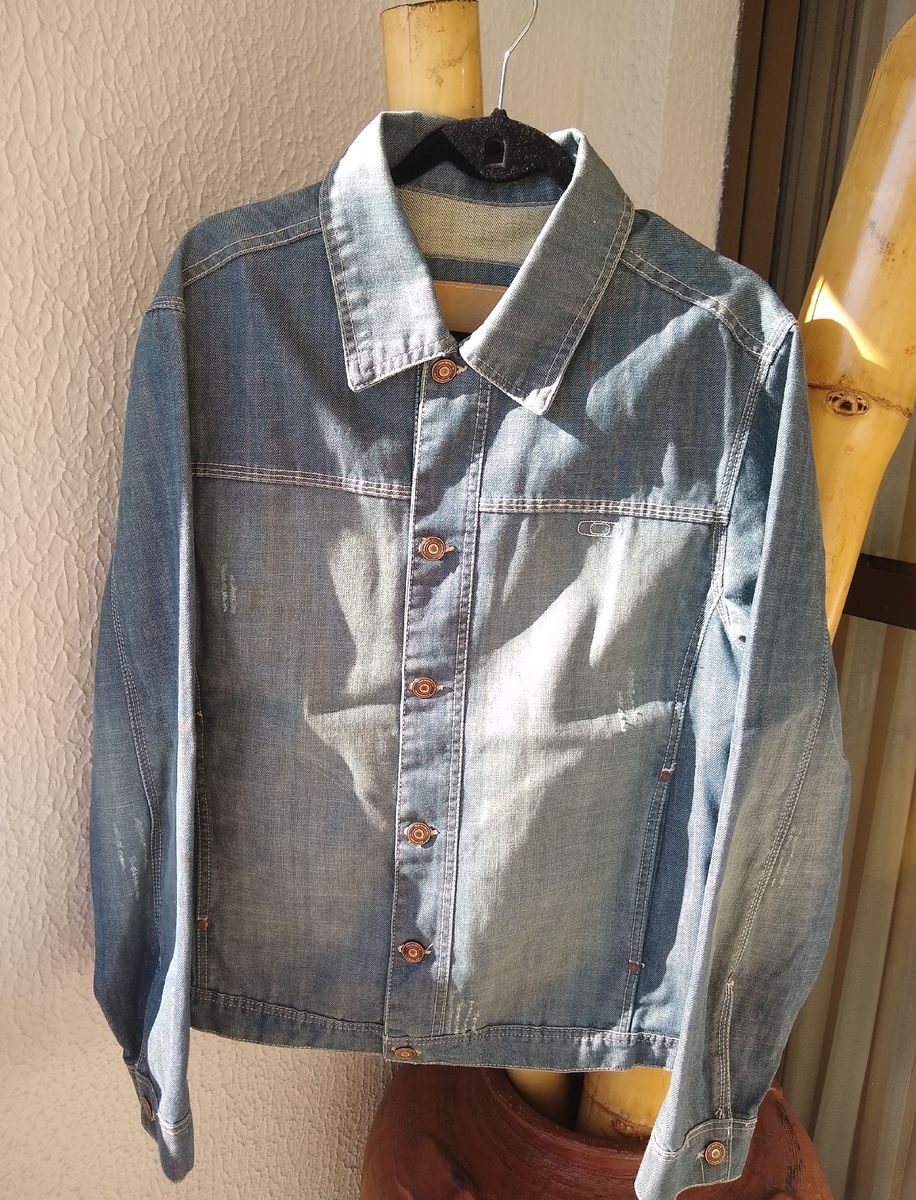 jaqueta jeans oakley