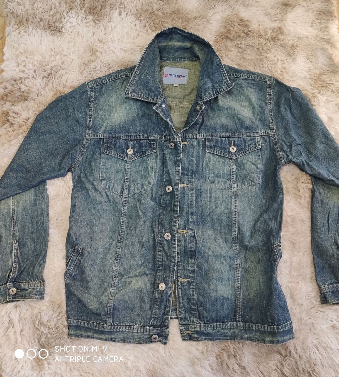 enjoei jaqueta jeans