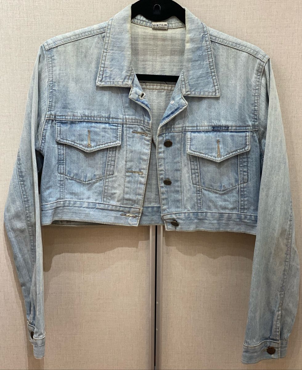 jaqueta jeans feminina bivik