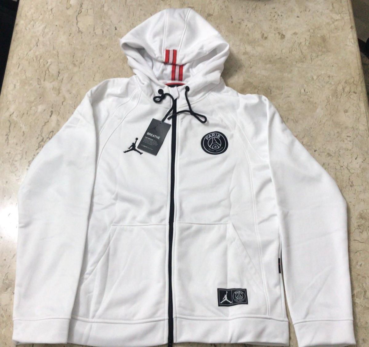 moletom paris jordan branco