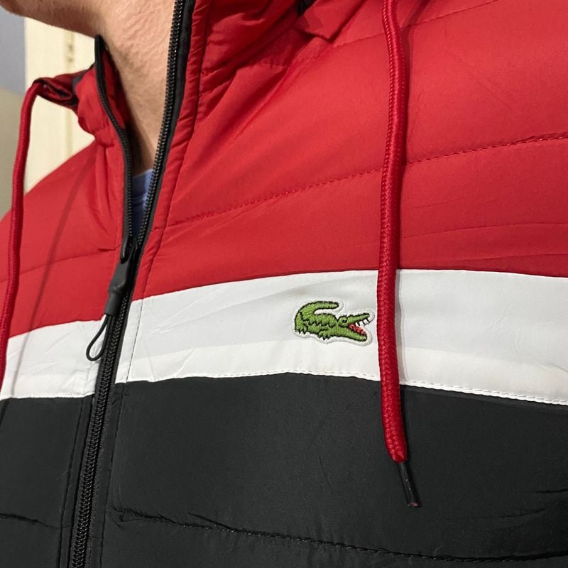 Jaqueta best sale lacoste acolchoada