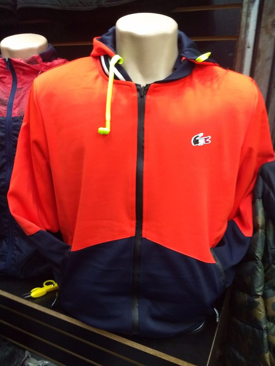 jaqueta lacoste impermeavel