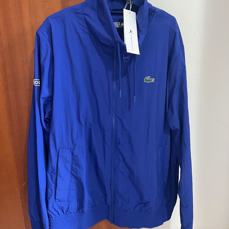 Jaqueta best sale lacoste azul