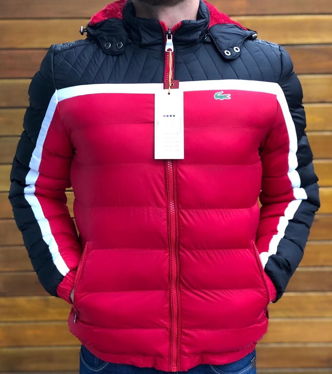 jaqueta puffer lacoste